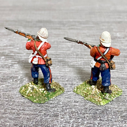 2x 28mm 24th Regiment Of Foot Zulu War 1879 Painted Metal Miniatures Games #6
