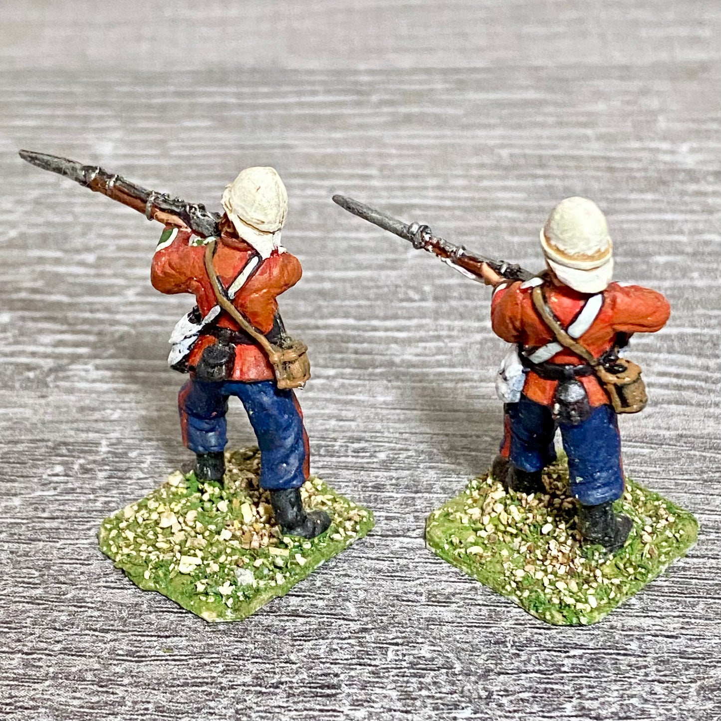 2x 28mm 24th Regiment Of Foot Zulu War 1879 Painted Metal Miniatures Games #7