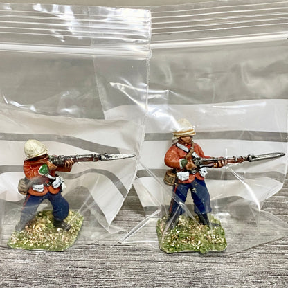 2x 28mm 24th Regiment Of Foot Zulu War 1879 Painted Metal Miniatures Games #7