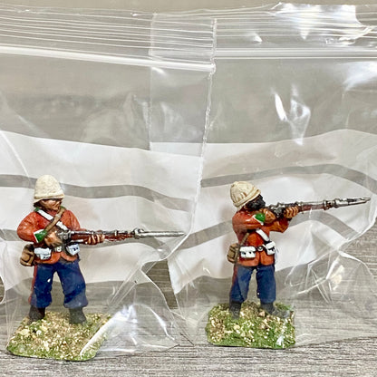 2x 28mm 24th Regiment Of Foot Zulu War 1879 Painted Metal Miniatures Games #8