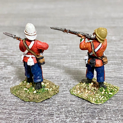 2x 28mm 24th Regiment Of Foot Zulu War 1879 Painted Metal Miniatures Games #9