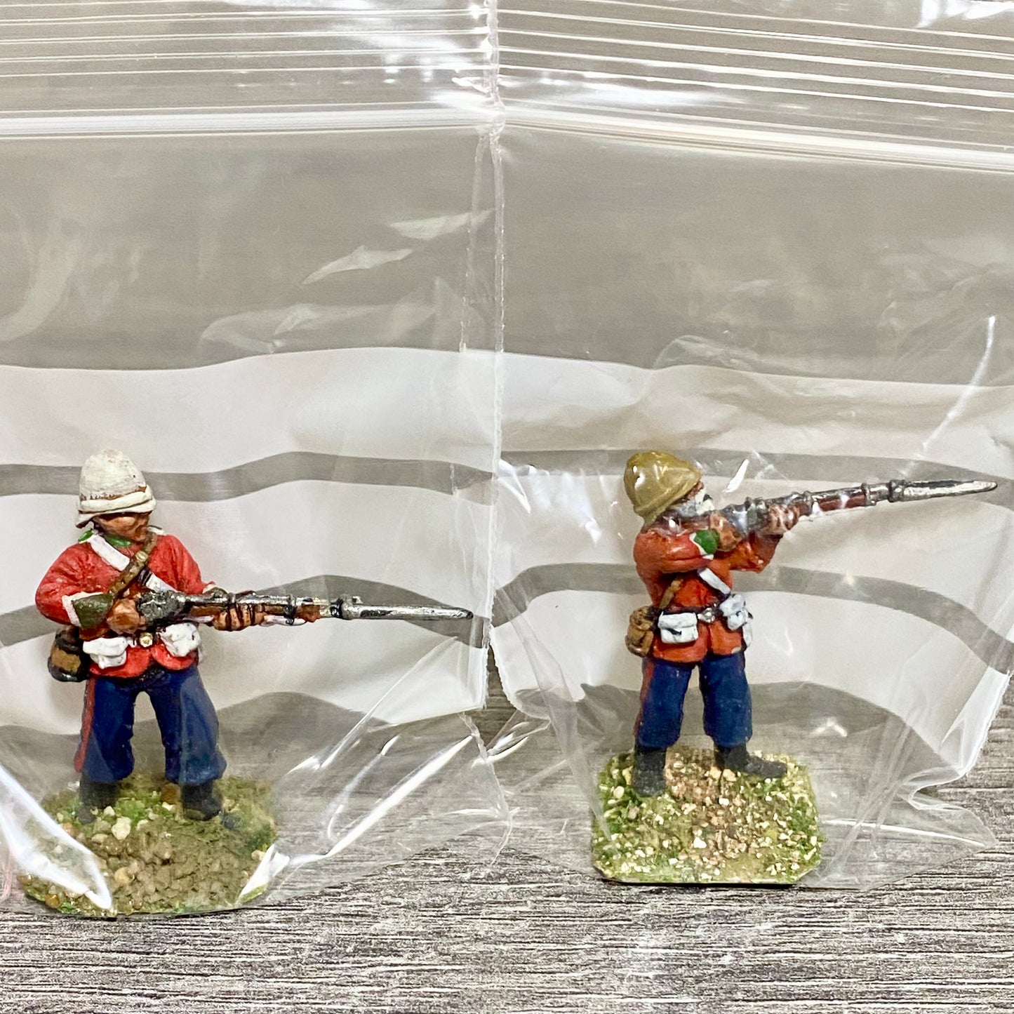 2x 28mm 24th Regiment Of Foot Zulu War 1879 Painted Metal Miniatures Games #9