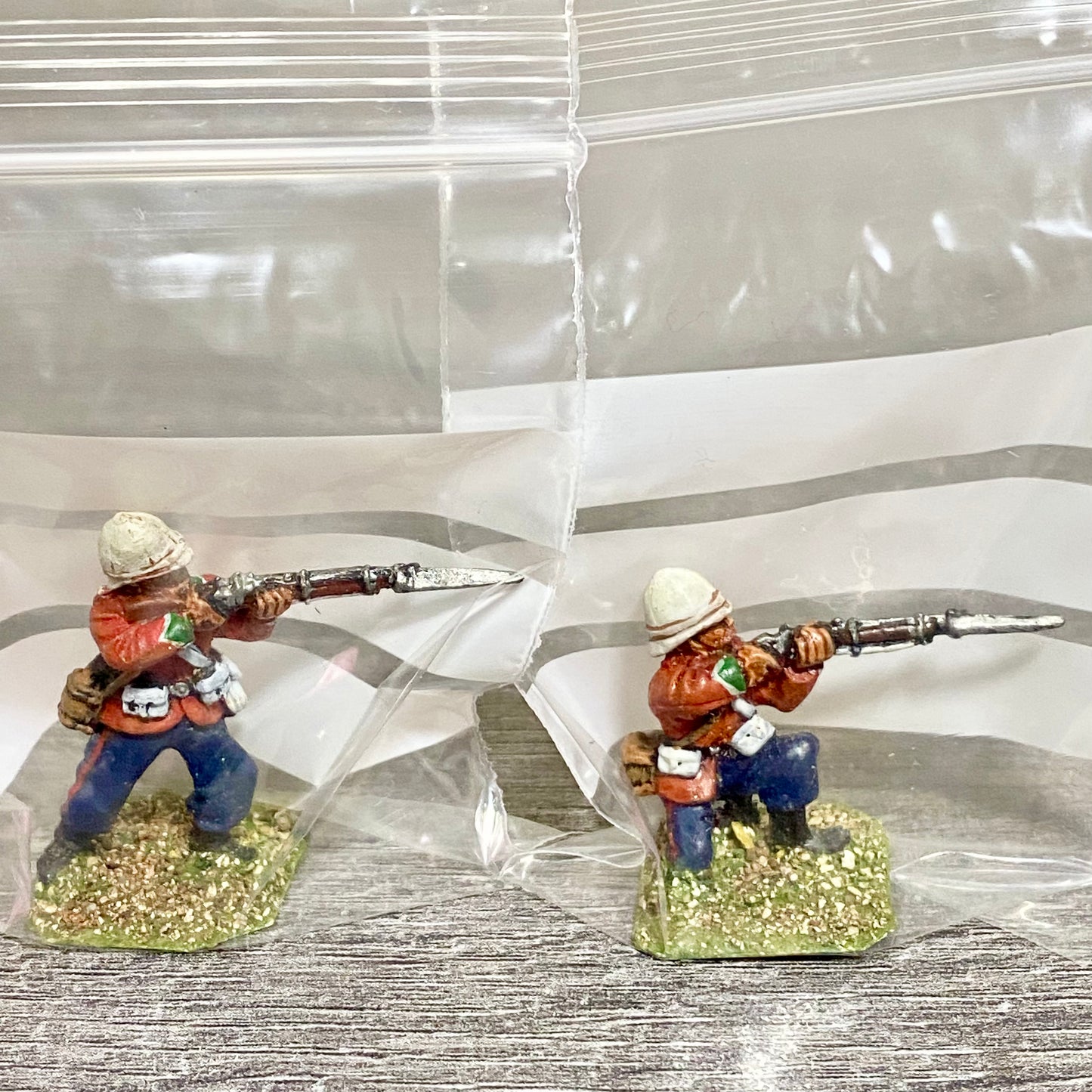 2x 28mm 24th Regiment Of Foot Zulu War 1879 Painted Metal Miniatures Games #10