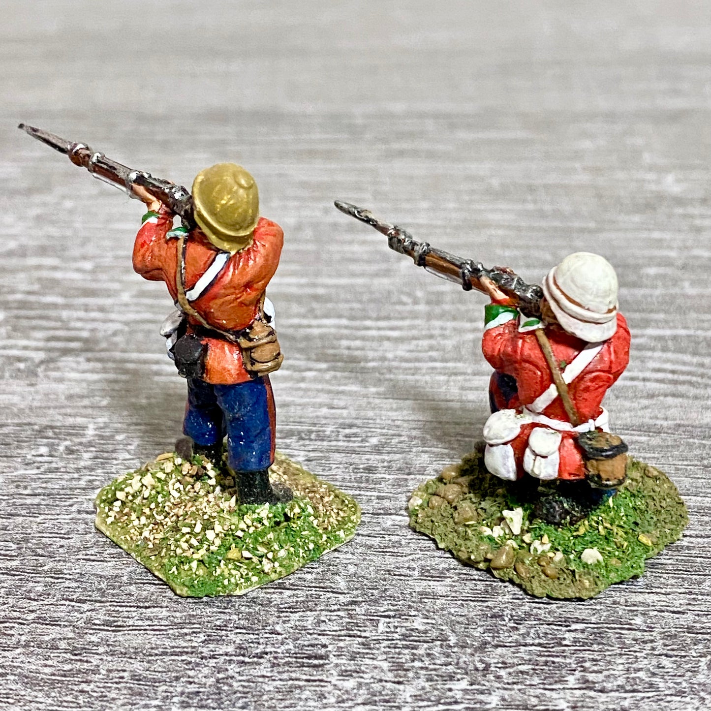 2x 28mm 24th Regiment Of Foot Zulu War 1879 Painted Metal Miniatures Games #11