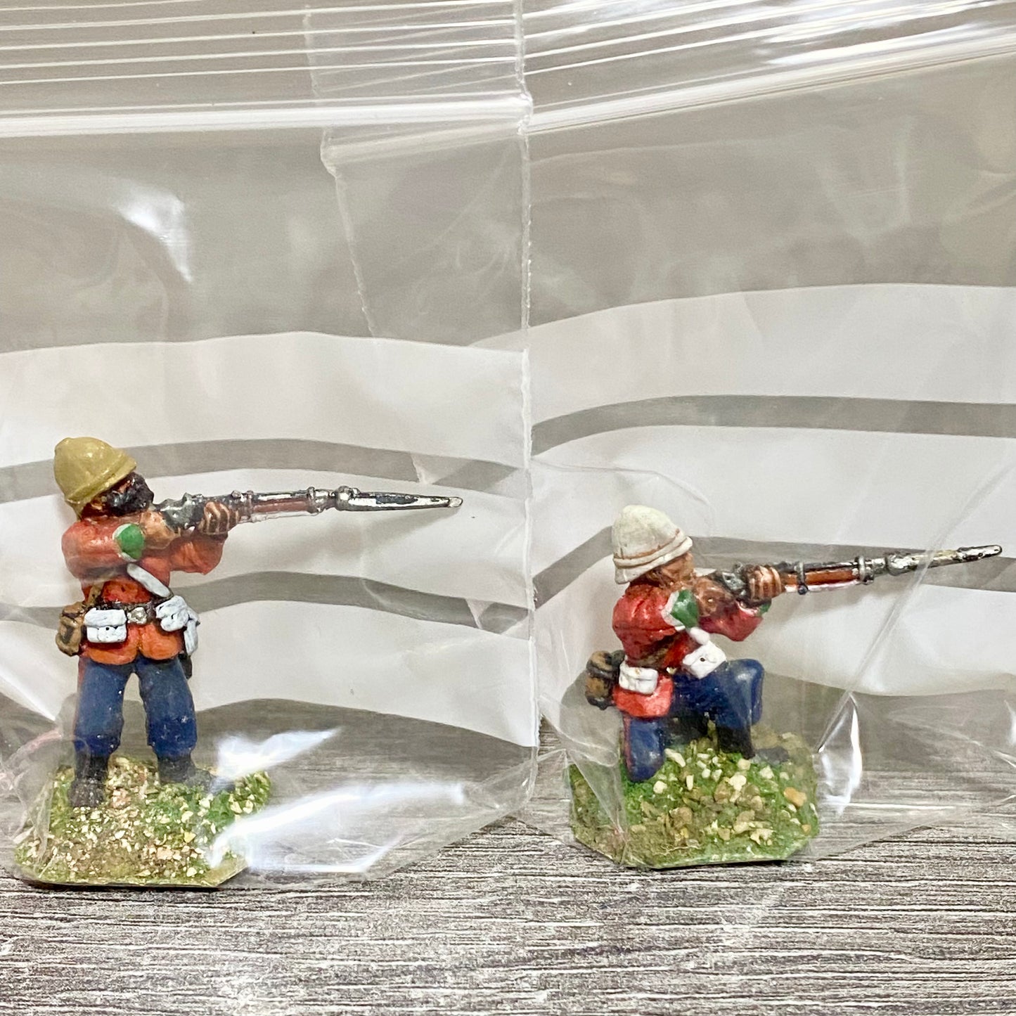 2x 28mm 24th Regiment Of Foot Zulu War 1879 Painted Metal Miniatures Games #11