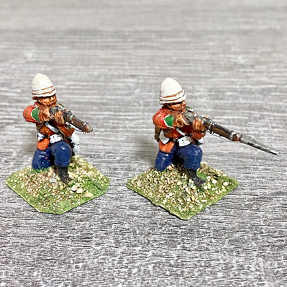 2x 28mm 24th Regiment Of Foot Zulu War 1879 Painted Metal Miniatures Games #12