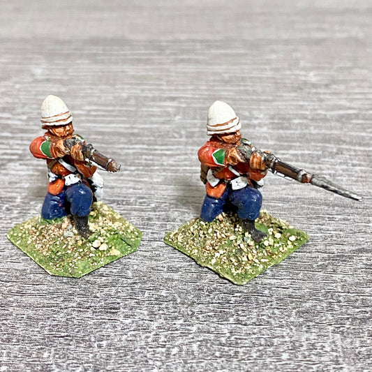 2x 28mm 24th Regiment Of Foot Zulu War 1879 Painted Metal Miniatures Games #12