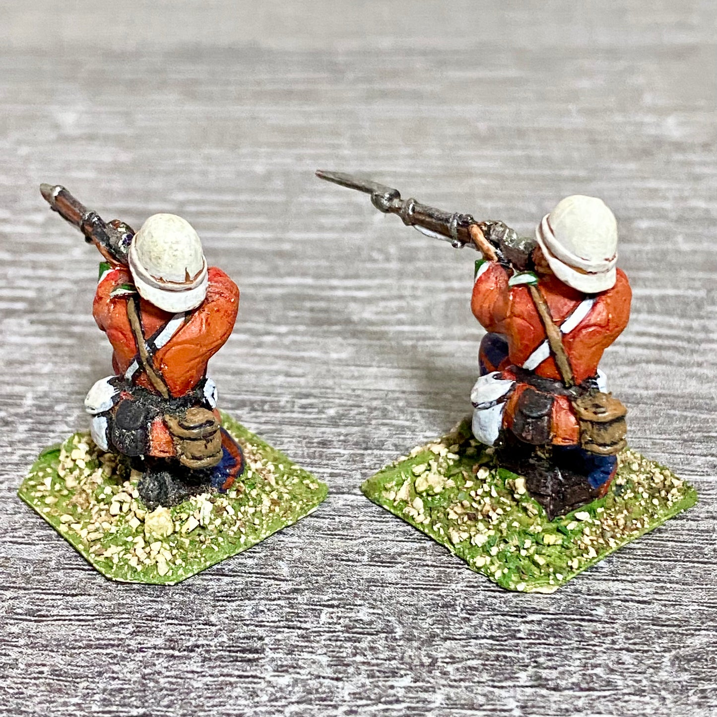 2x 28mm 24th Regiment Of Foot Zulu War 1879 Painted Metal Miniatures Games #12