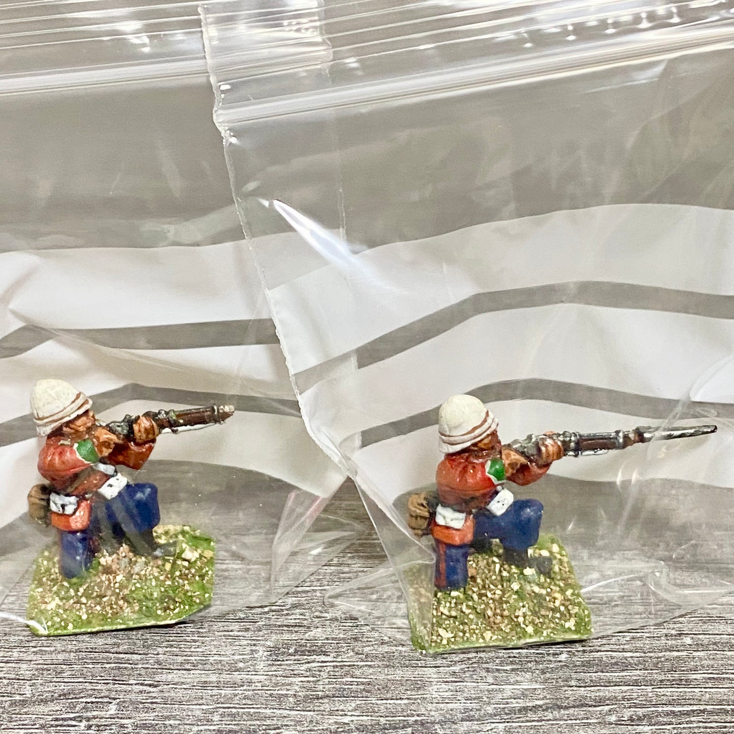 2x 28mm 24th Regiment Of Foot Zulu War 1879 Painted Metal Miniatures Games #12