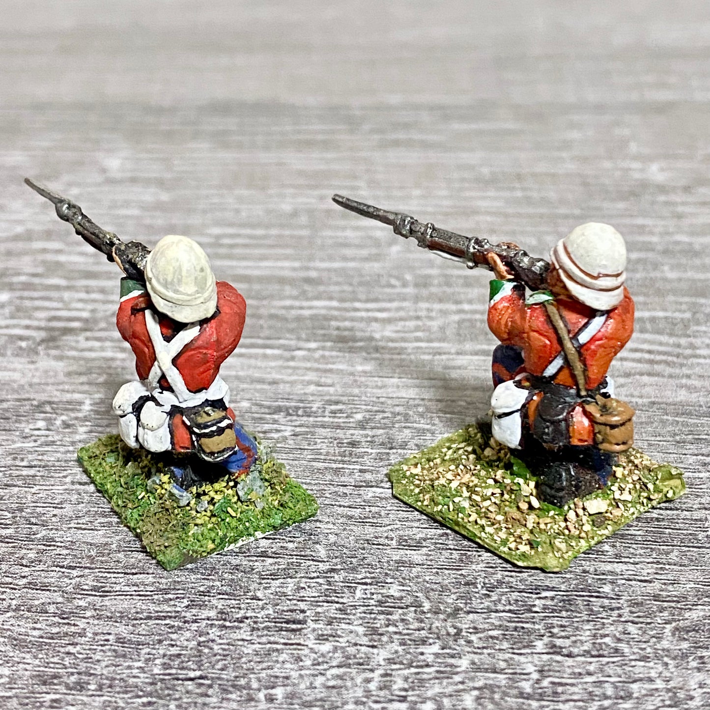 2x 28mm 24th Regiment Of Foot Zulu War 1879 Painted Metal Miniatures Games #13