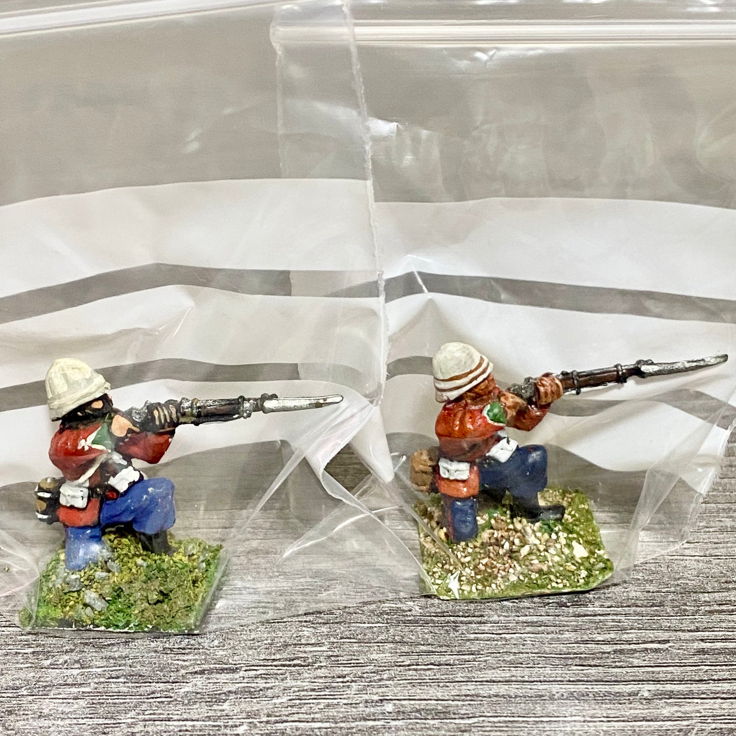 2x 28mm 24th Regiment Of Foot Zulu War 1879 Painted Metal Miniatures Games #13
