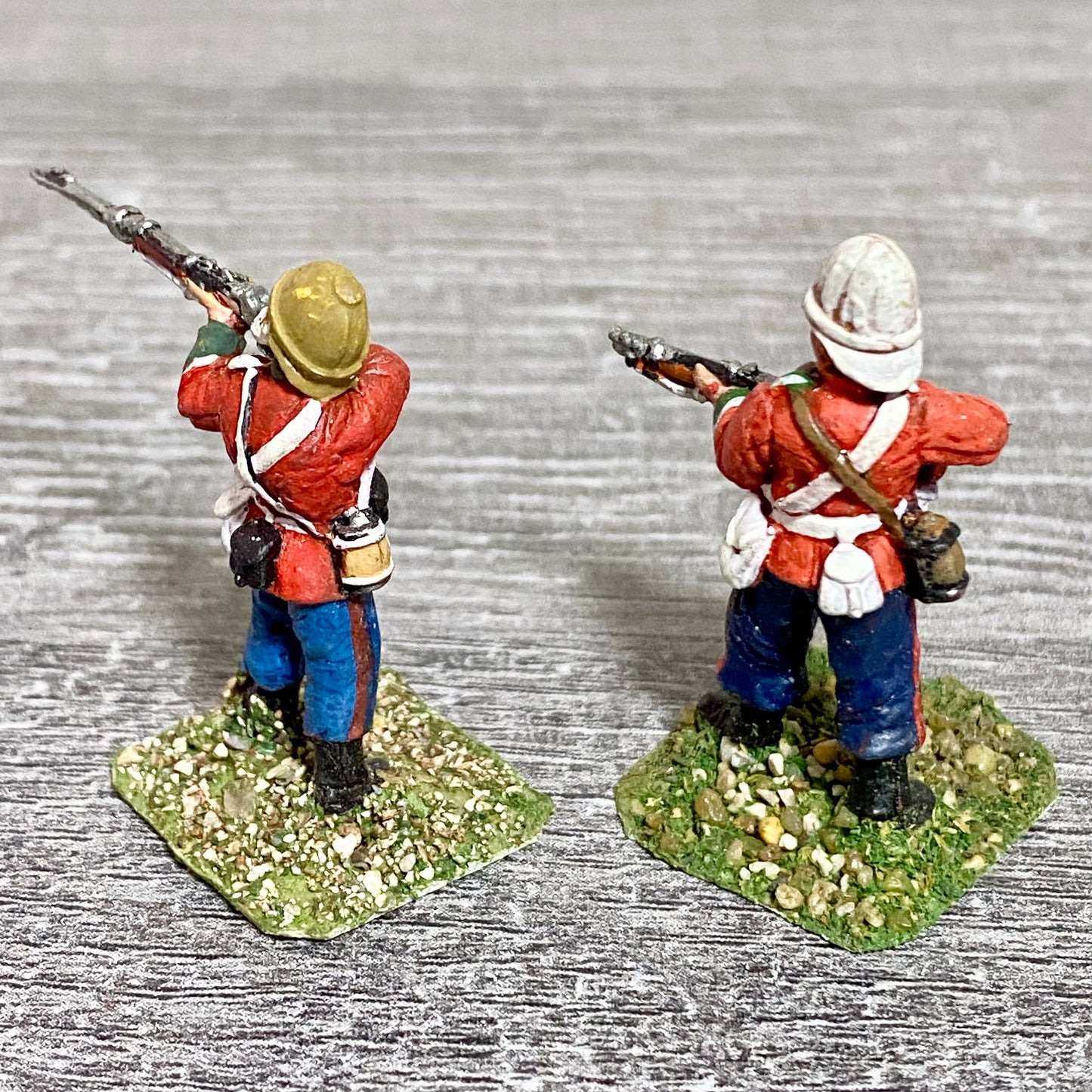 2x 28mm 24th Regiment Of Foot Zulu War 1879 Painted Metal Miniatures Games #14