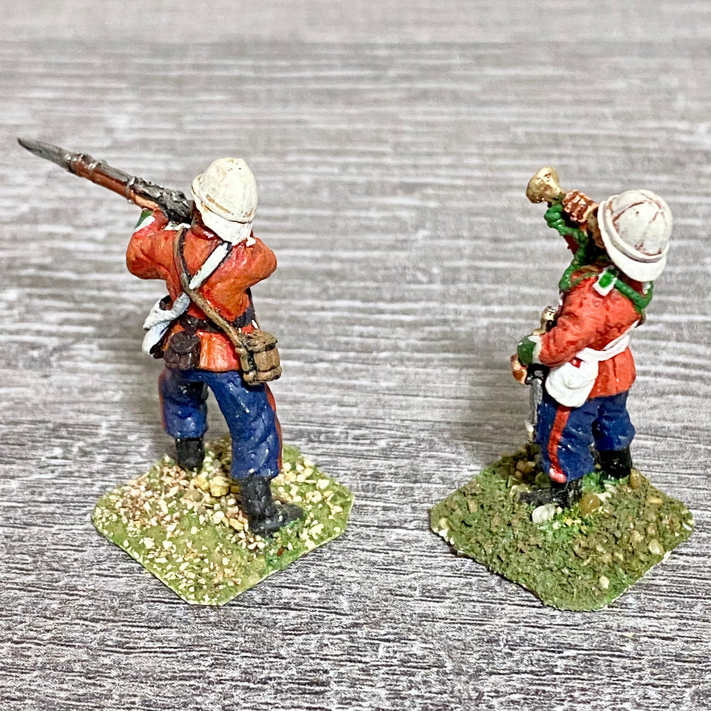 2x 28mm 24th Regiment Of Foot Zulu War 1879 Painted Metal Miniatures Games #15