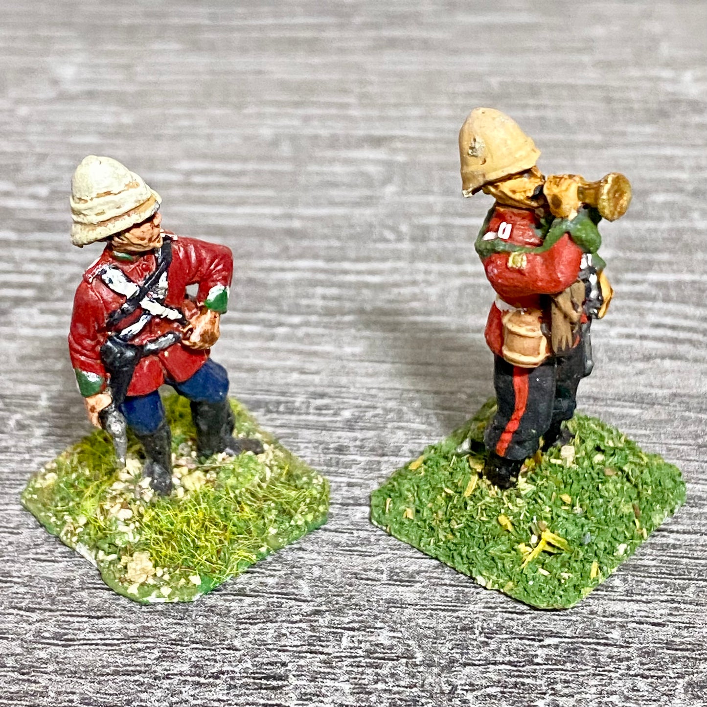 2x 28mm 24th Regiment Of Foot Zulu War 1879 Painted Metal Miniatures Games #16