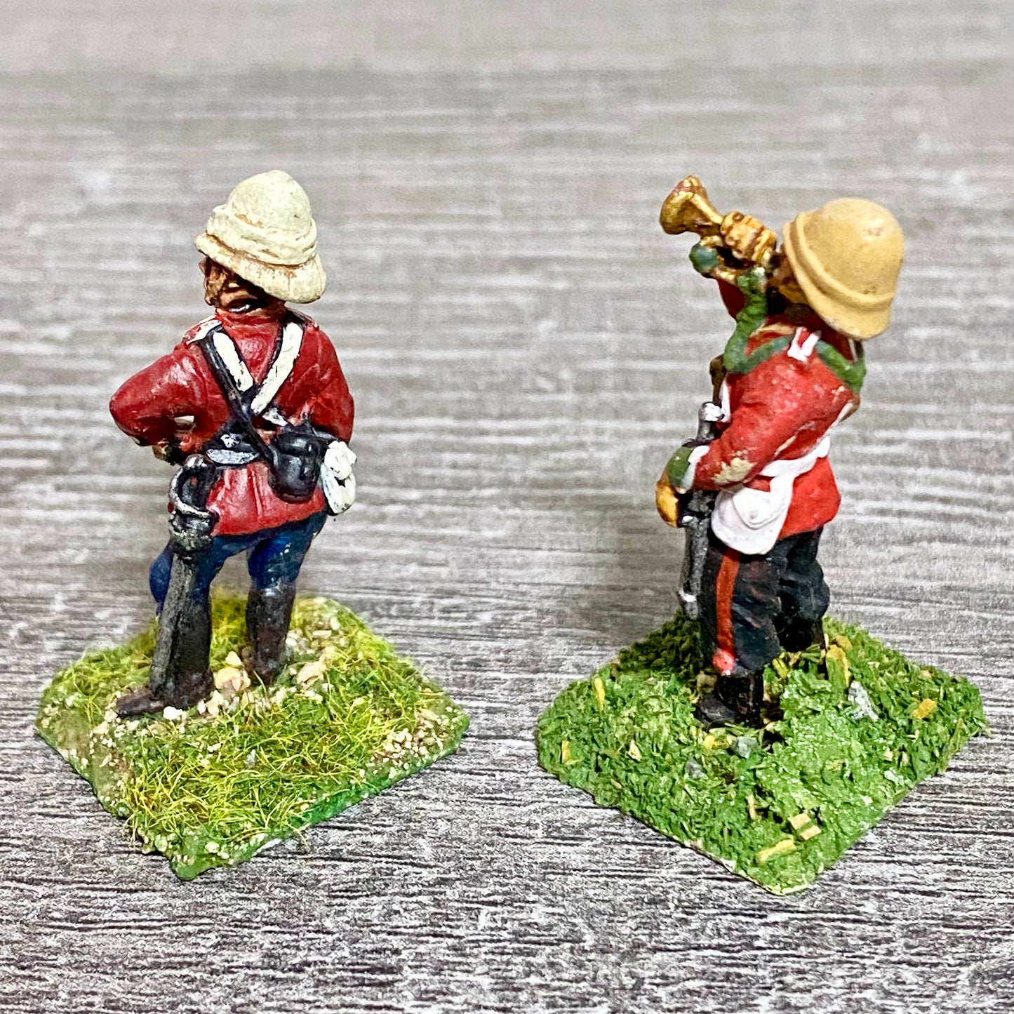 2x 28mm 24th Regiment Of Foot Zulu War 1879 Painted Metal Miniatures Games #16