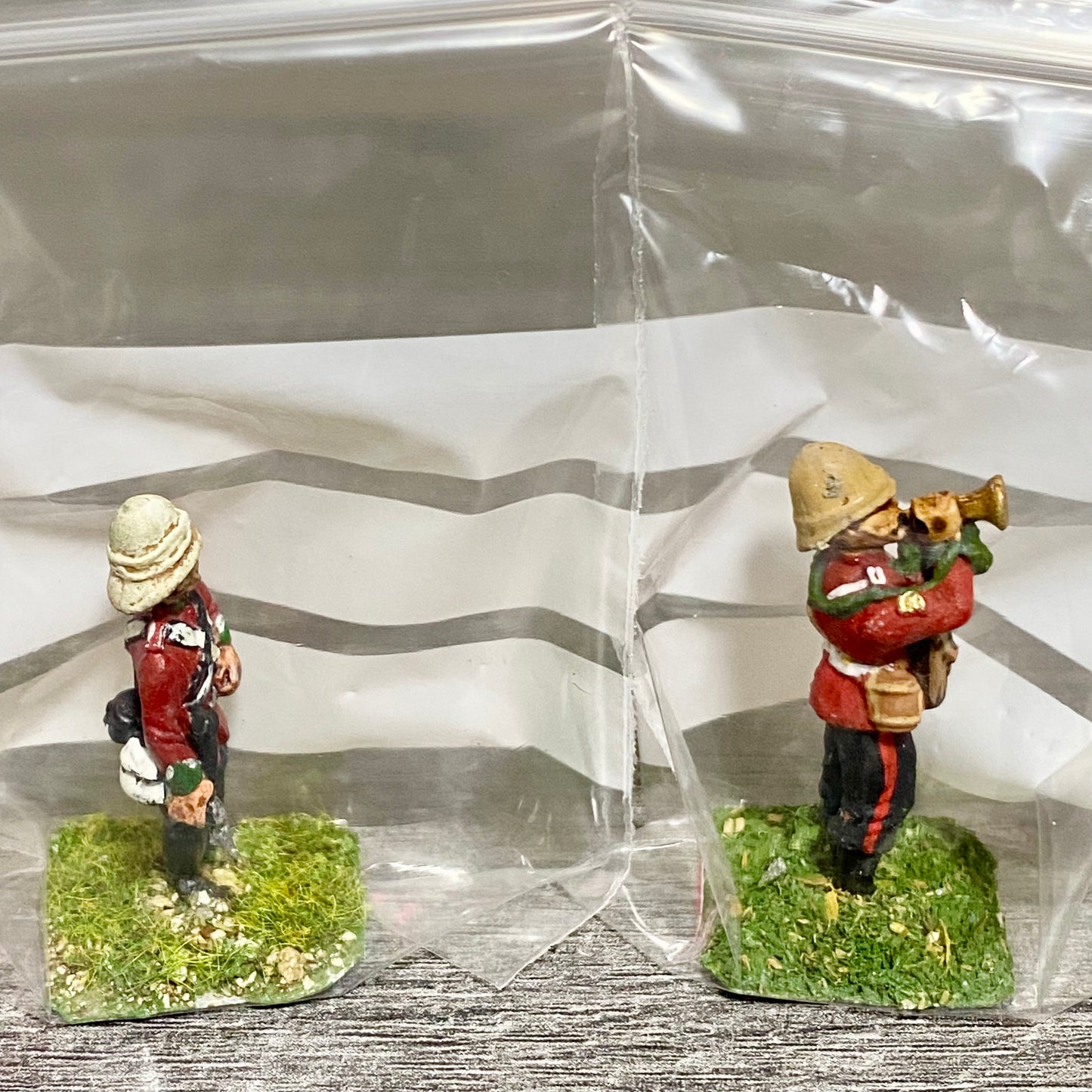 2x 28mm 24th Regiment Of Foot Zulu War 1879 Painted Metal Miniatures Games #16