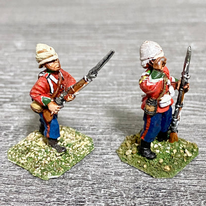 2x 28mm 24th Regiment Of Foot Zulu War 1879 Painted Metal Miniatures Games #19