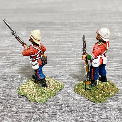 2x 28mm 24th Regiment Of Foot Zulu War 1879 Painted Metal Miniatures Games #19