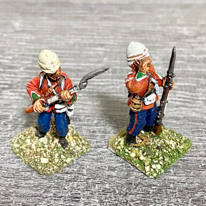 2x 28mm 24th Regiment Of Foot Zulu War 1879 Painted Metal Miniatures Games #21