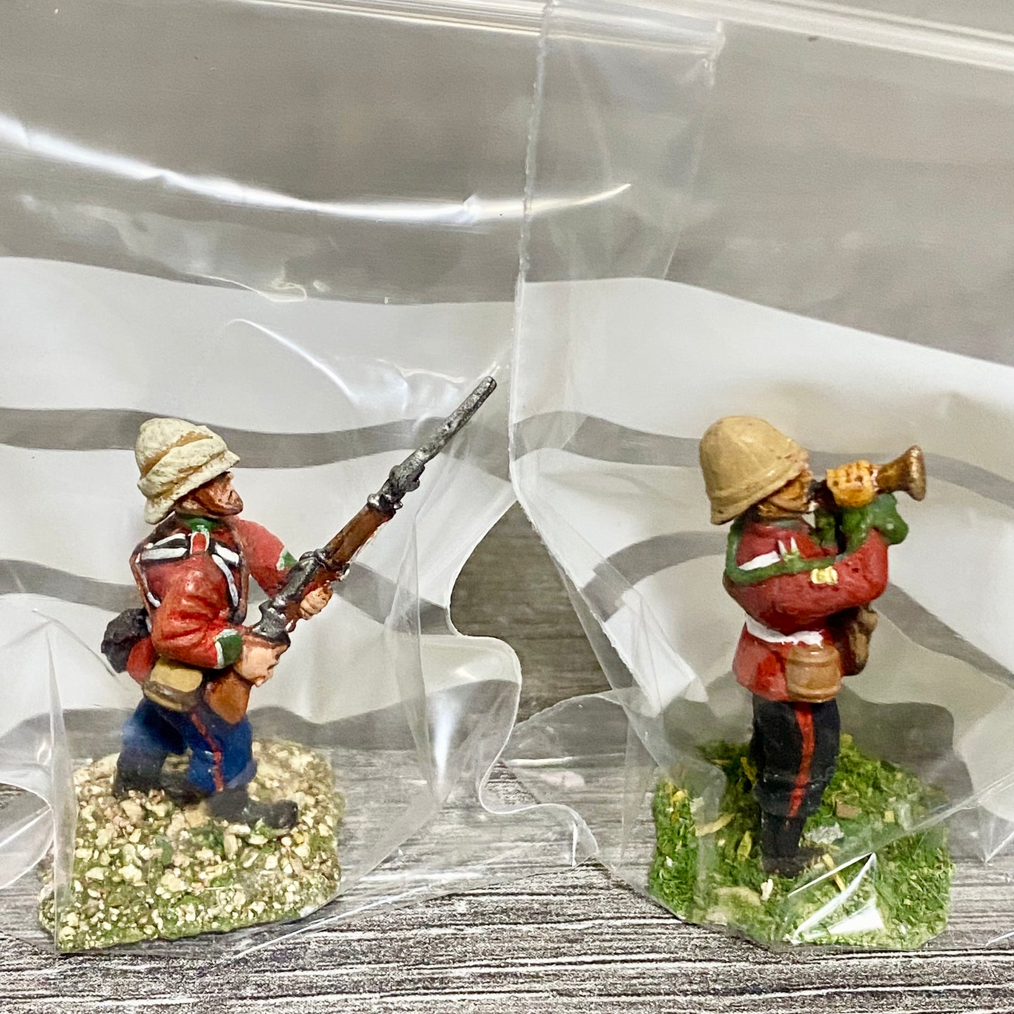 2x 28mm 24th Regiment Of Foot Zulu War 1879 Painted Metal Miniatures Games #22