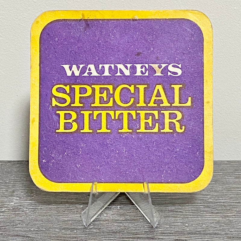 Vintage Watney's Special Bitter Beer Mat Collectible 1970s Breweriana Coaster