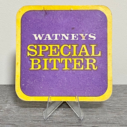 Vintage Watney's Special Bitter Beer Mat Collectible 1970s Breweriana Coaster