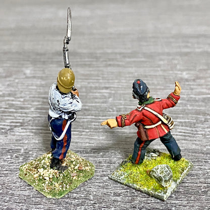 2x 28mm 24th Regiment Of Foot Zulu War 1879 Painted Metal Miniatures Games #28