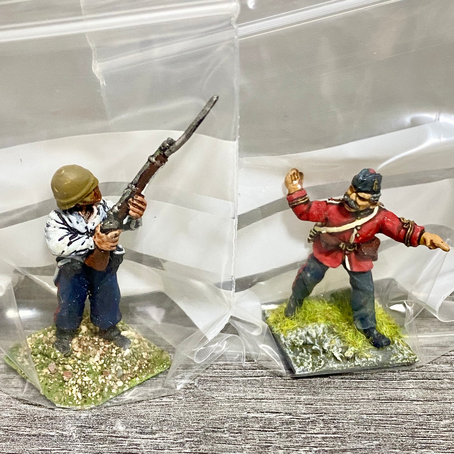 2x 28mm 24th Regiment Of Foot Zulu War 1879 Painted Metal Miniatures Games #28