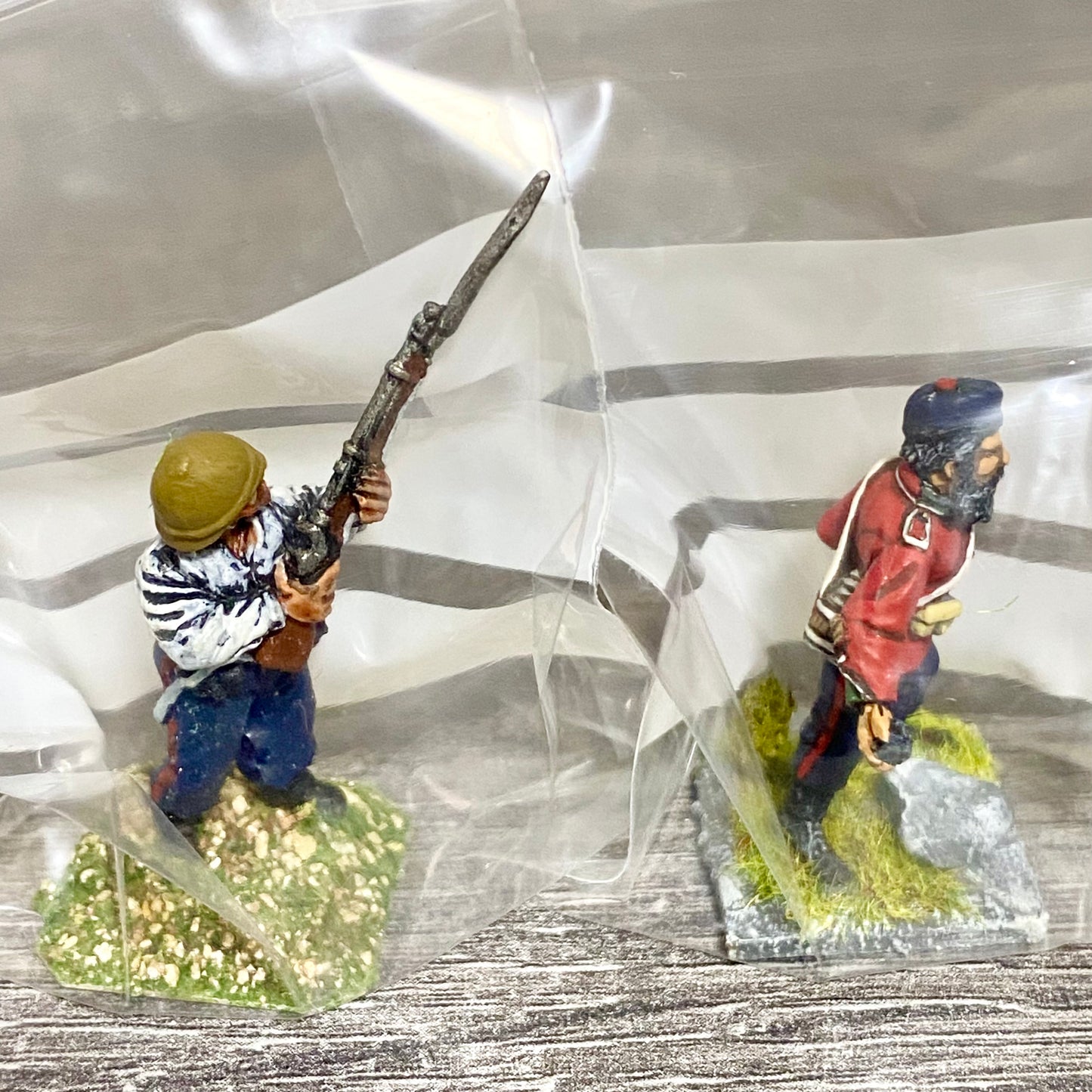 2x 28mm 24th Regiment Of Foot Zulu War 1879 Painted Metal Miniatures Games #30
