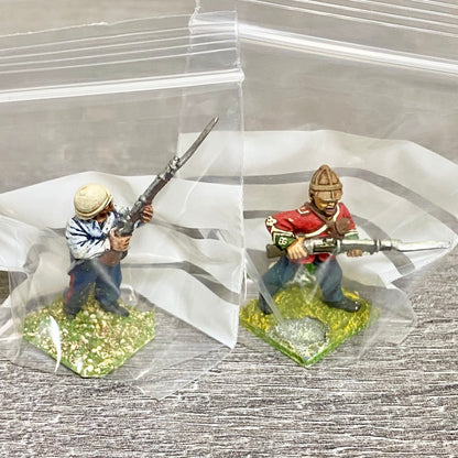 2x 28mm 24th Regiment Of Foot Zulu War 1879 Painted Metal Miniatures Games #32
