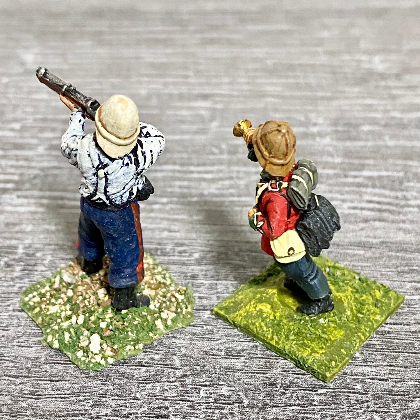 2x 28mm 24th Regiment Of Foot Zulu War 1879 Painted Metal Miniatures Games #33