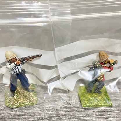2x 28mm 24th Regiment Of Foot Zulu War 1879 Painted Metal Miniatures Games #33