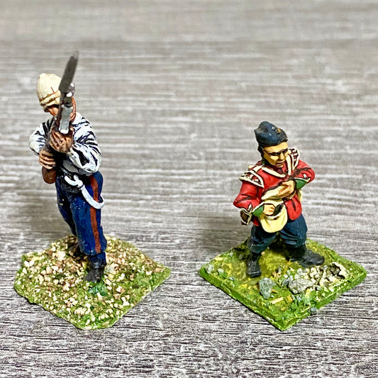 2x 28mm 24th Regiment Of Foot Zulu War 1879 Painted Metal Miniatures Games #34