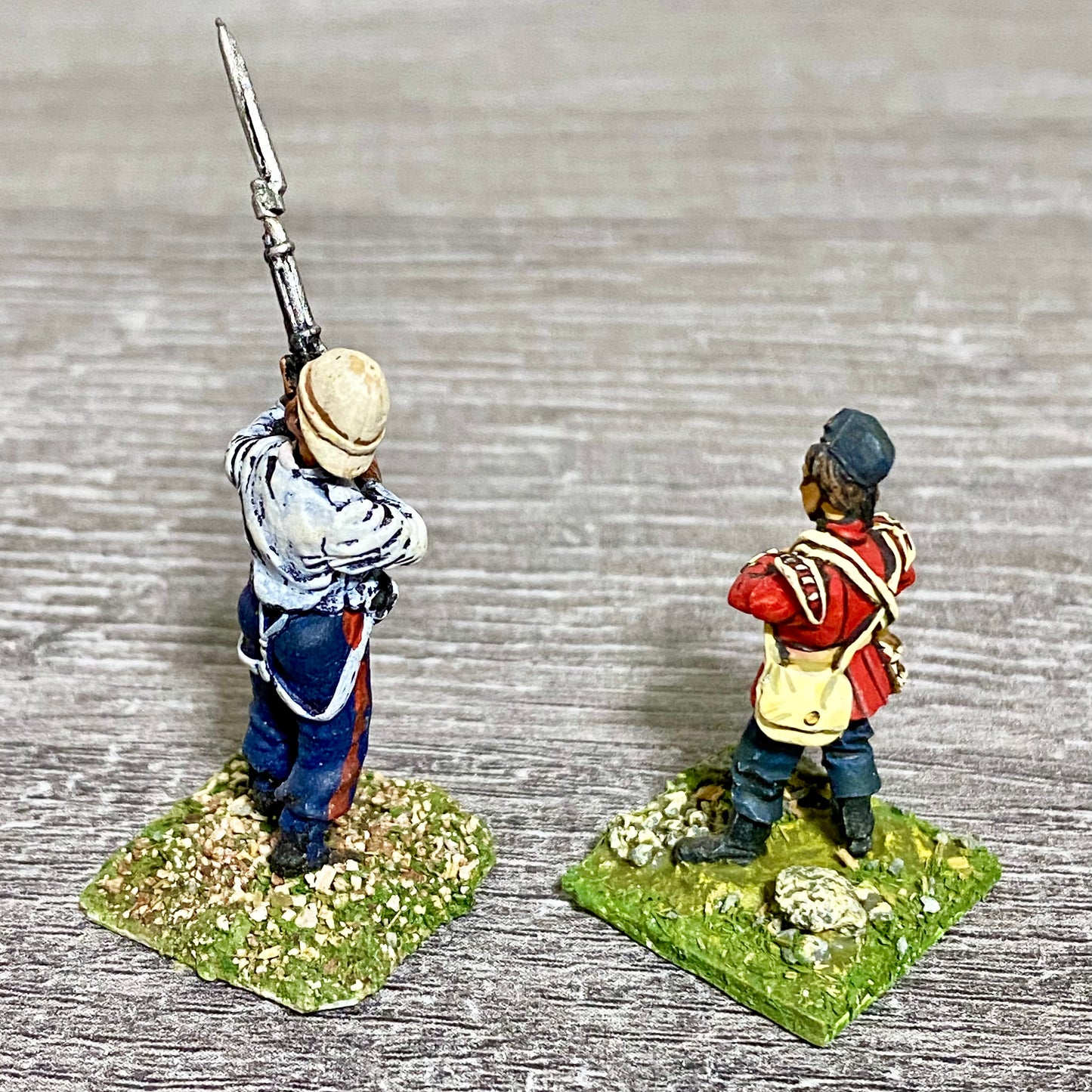 2x 28mm 24th Regiment Of Foot Zulu War 1879 Painted Metal Miniatures Games #34