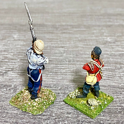 2x 28mm 24th Regiment Of Foot Zulu War 1879 Painted Metal Miniatures Games #34