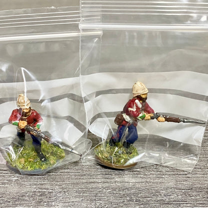 2x 28mm 24th Regiment Of Foot Zulu War 1879 Painted Metal Perry Miniatures #1