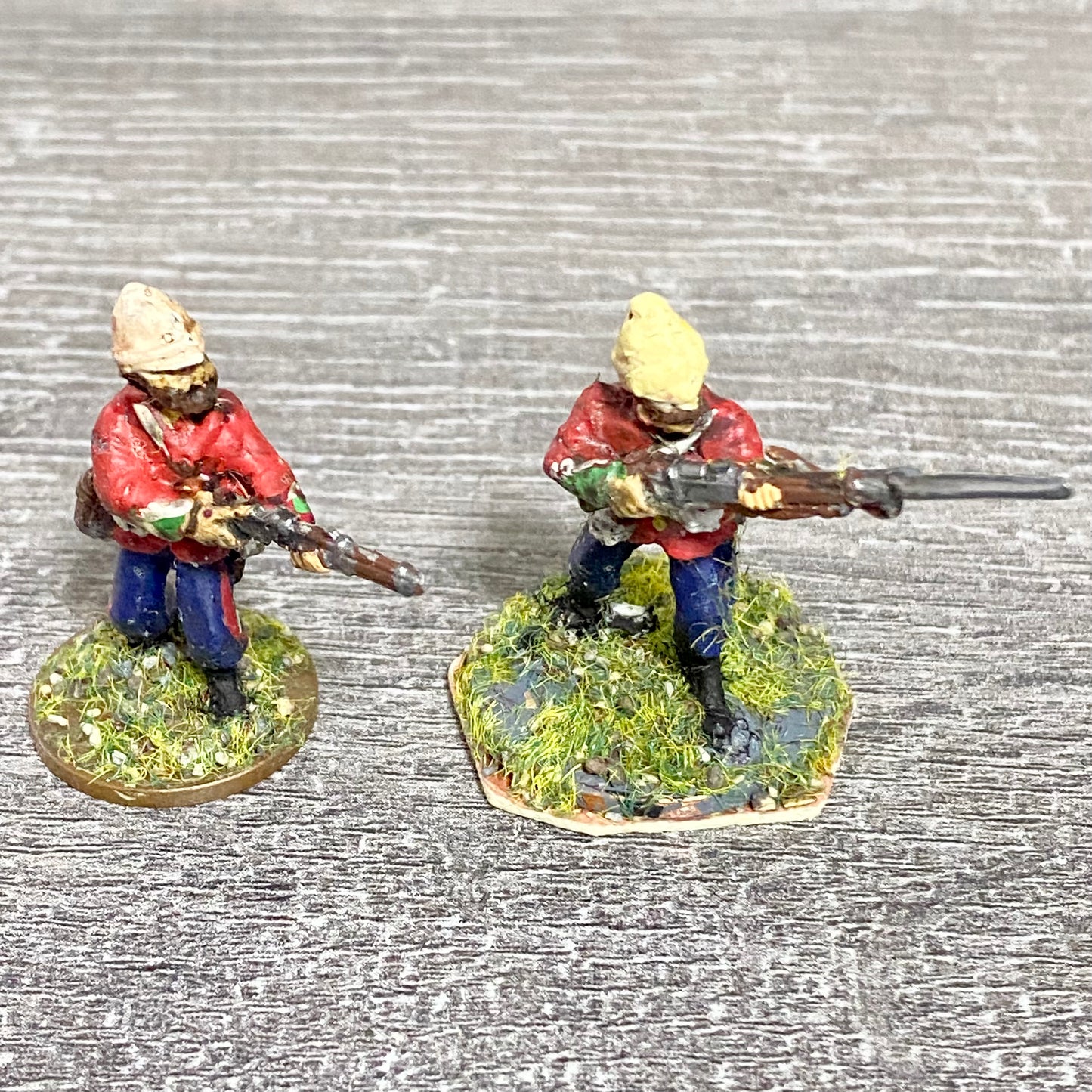 2x 28mm 24th Regiment Of Foot Zulu War 1879 Painted Metal Perry Miniatures #2