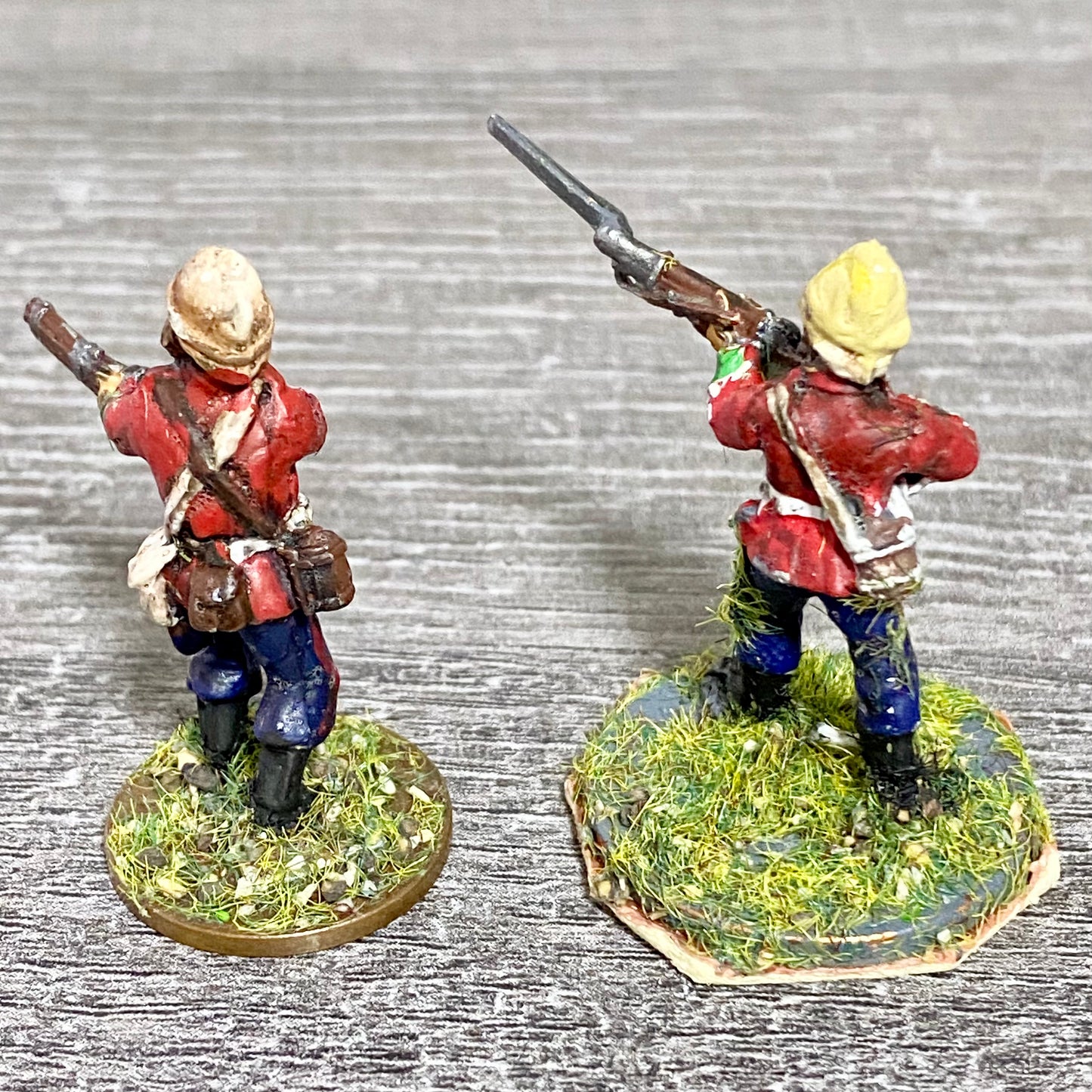 2x 28mm 24th Regiment Of Foot Zulu War 1879 Painted Metal Perry Miniatures #2