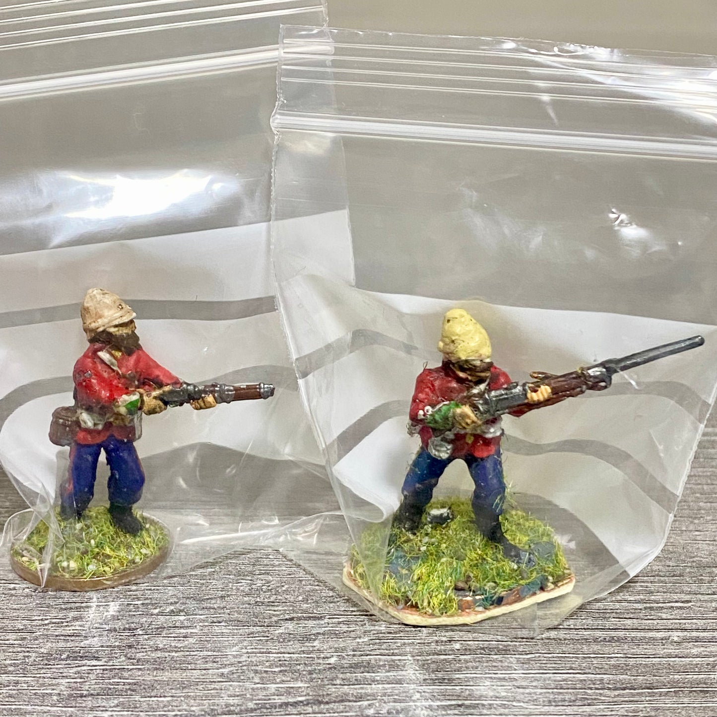 2x 28mm 24th Regiment Of Foot Zulu War 1879 Painted Metal Perry Miniatures #2