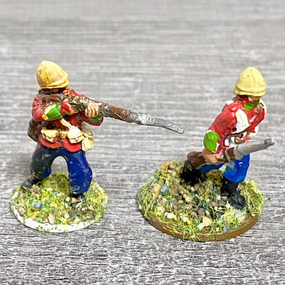 2x 28mm 24th Regiment Of Foot Zulu War 1879 Painted Metal Perry Miniatures #3