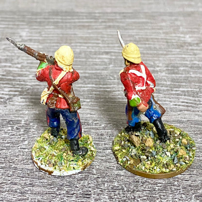 2x 28mm 24th Regiment Of Foot Zulu War 1879 Painted Metal Perry Miniatures #3