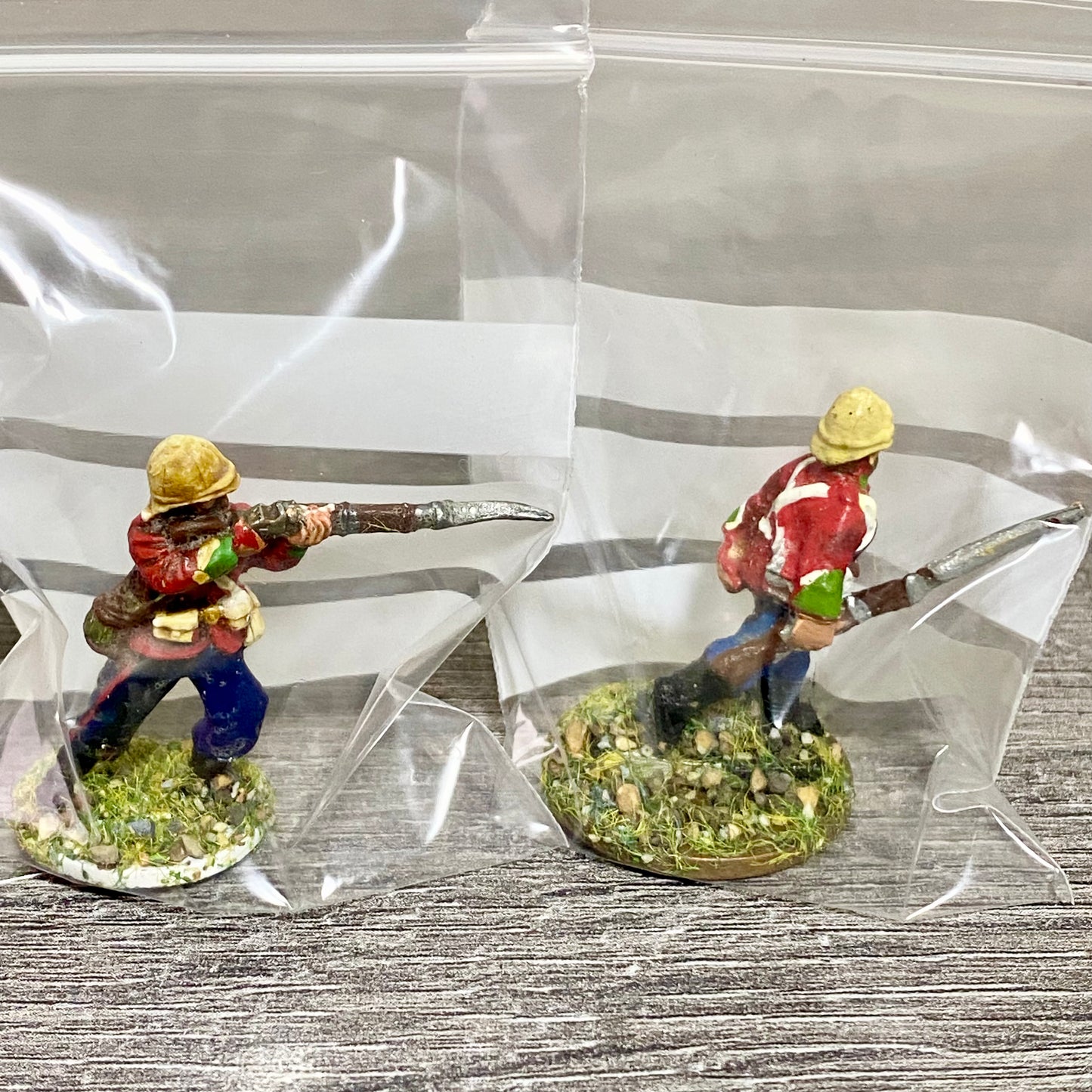 2x 28mm 24th Regiment Of Foot Zulu War 1879 Painted Metal Perry Miniatures #3