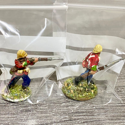 2x 28mm 24th Regiment Of Foot Zulu War 1879 Painted Metal Perry Miniatures #3