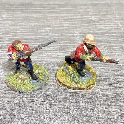 2x 28mm 24th Regiment Of Foot Zulu War 1879 Painted Metal Perry Miniatures #4