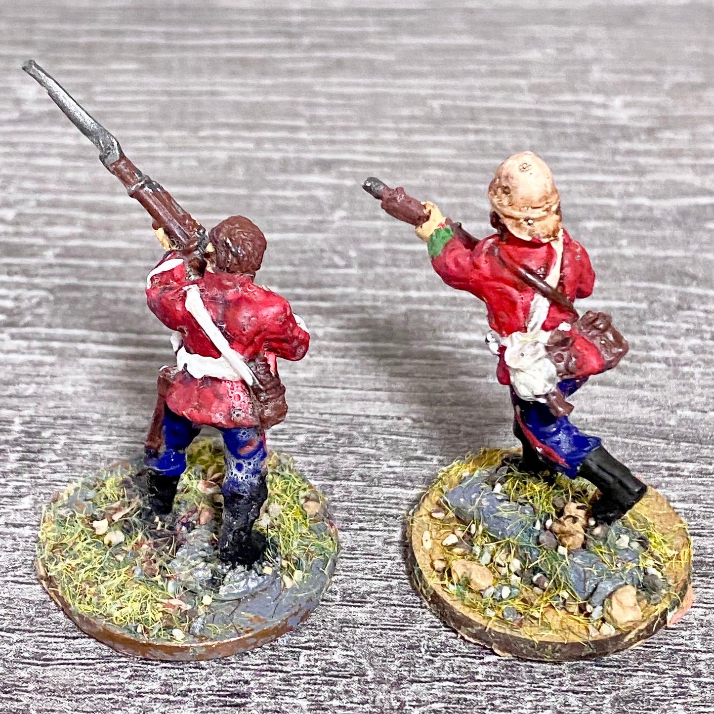 2x 28mm 24th Regiment Of Foot Zulu War 1879 Painted Metal Perry Miniatures #4