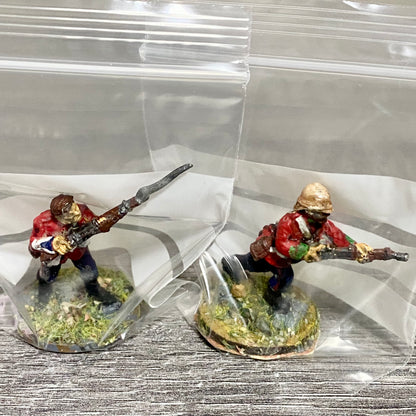 2x 28mm 24th Regiment Of Foot Zulu War 1879 Painted Metal Perry Miniatures #4