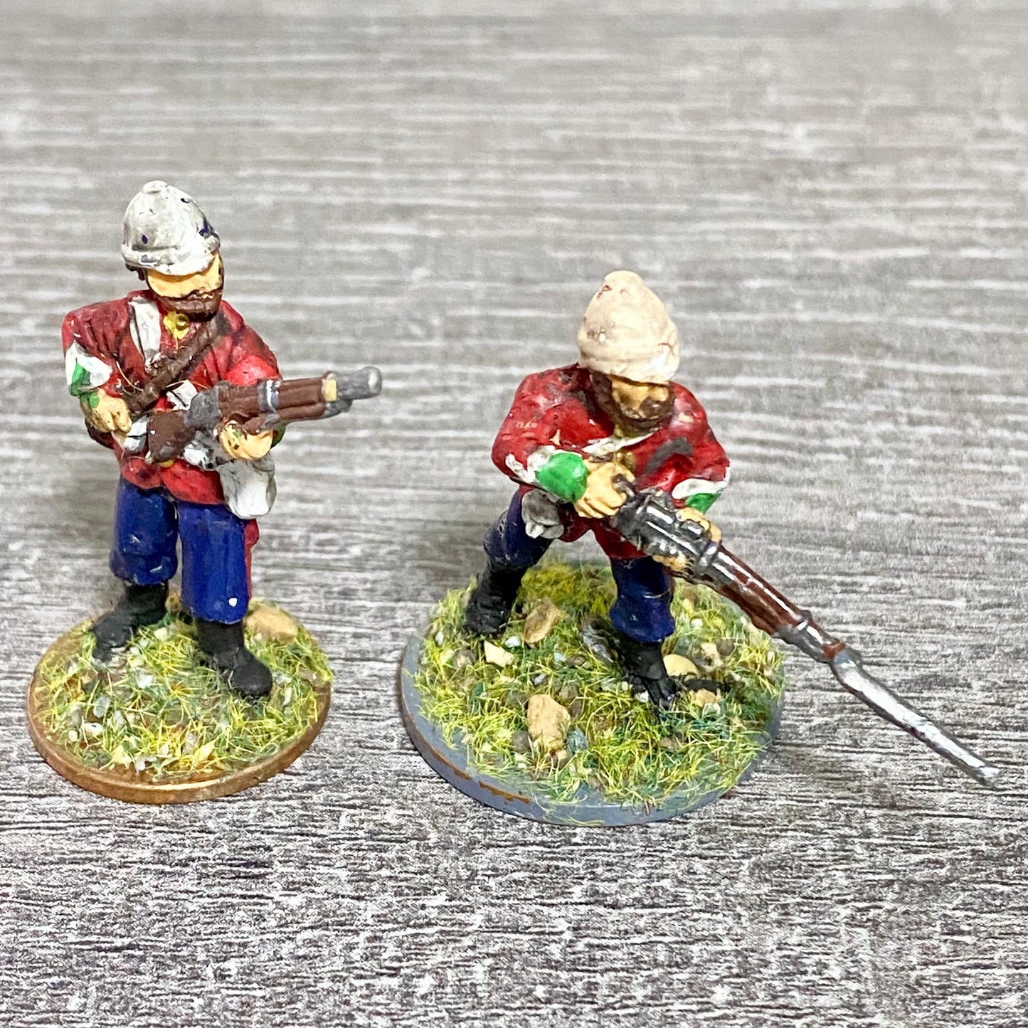 2x 28mm 24th Regiment Of Foot Zulu War 1879 Painted Metal Perry Miniatures #5