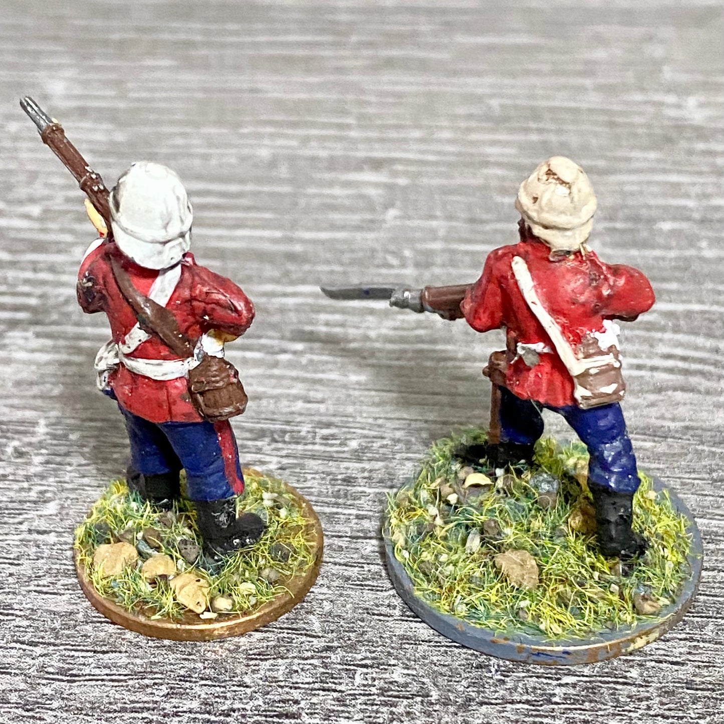 2x 28mm 24th Regiment Of Foot Zulu War 1879 Painted Metal Perry Miniatures #5