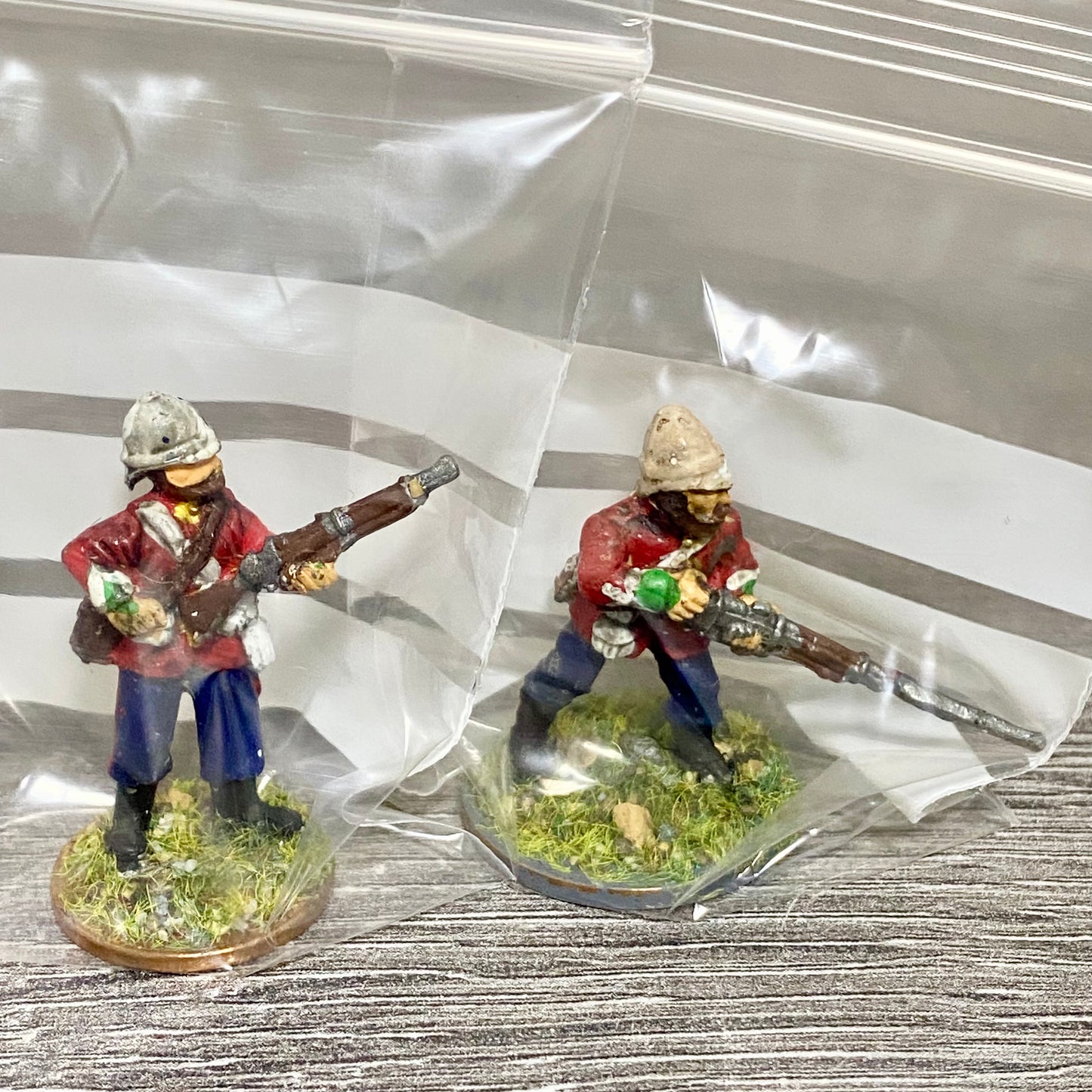 2x 28mm 24th Regiment Of Foot Zulu War 1879 Painted Metal Perry Miniatures #5