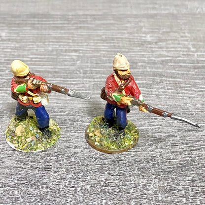 2x 28mm 24th Regiment Of Foot Zulu War 1879 Painted Metal Perry Miniatures #6